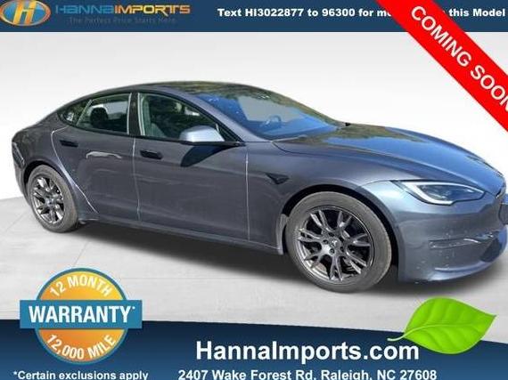 TESLA MODEL S 2022 5YJSA1E60NF472572 image